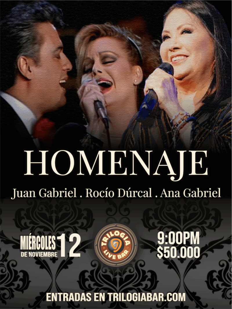 Tributo a Juan Gabriel, Rocío Dúrcal y Ana Gabriel