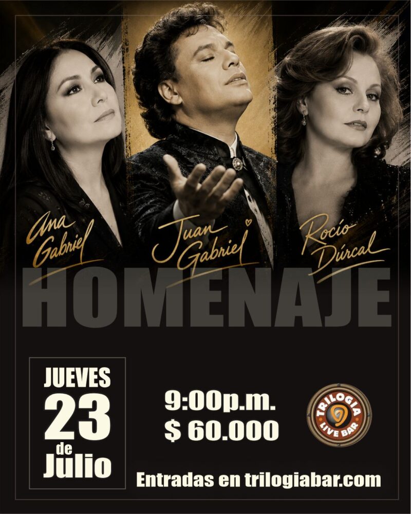 Tributo a Juan Gabriel, Rocío Dúrcal y Ana Gabriel